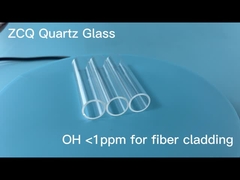 Synthetic Fused Silica Tubes Rods For Optical Fiber Manufacturing