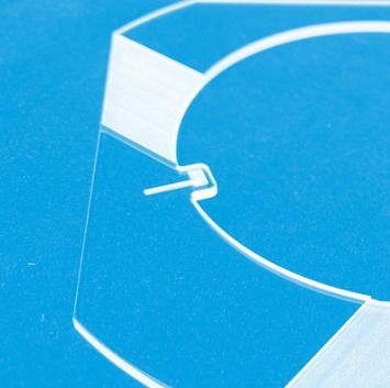 1280°C Deformation Point Transparent Quartz Glass Plate For Temperature Environments