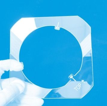 1280°C Deformation Point Transparent Quartz Glass Plate For Temperature Environments