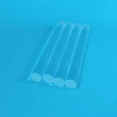 4x40mm Borosilicate Glass Rod Good Thermal Shock Resistance For Laboratory Optical Equipment