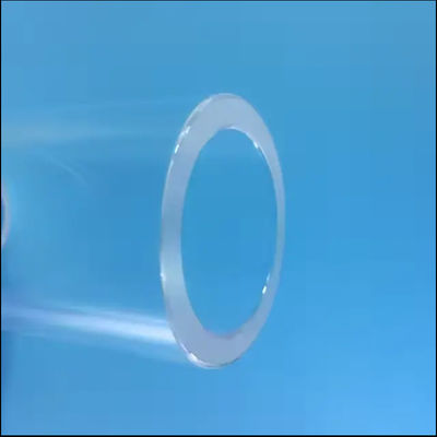 Quartz Glass Tube Custom Corrosion Resistance Thermal Processing