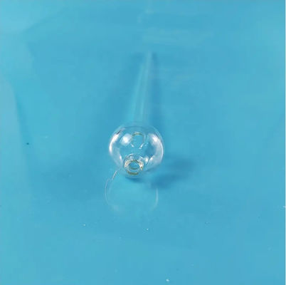 2.2g/cm3 Density Customized Ball Shape End Quartz Tubes For Clear Quartz Test Tube