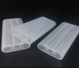 Customized Frosted Optical Quartz Glass Chamber High Temperature Resistant