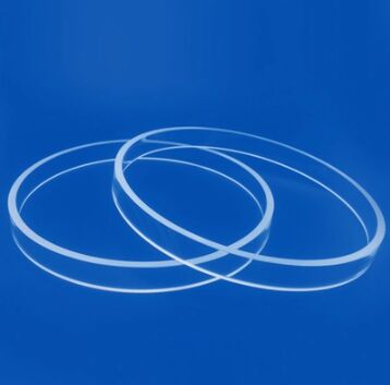 Customized Length 50-1000mm Fused Quartz Ring For Industrial