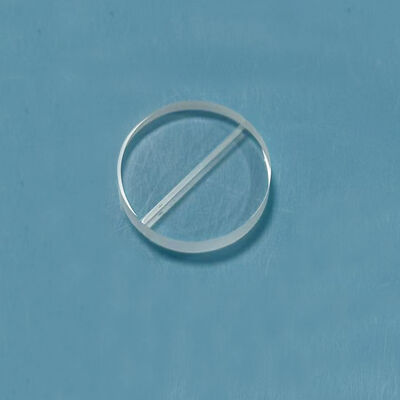 Fabricated Polishing High Purity Fused Quartz Wafers Customizable Custom Size